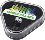 Branded Rebel earbuds with recycled plastic storage box