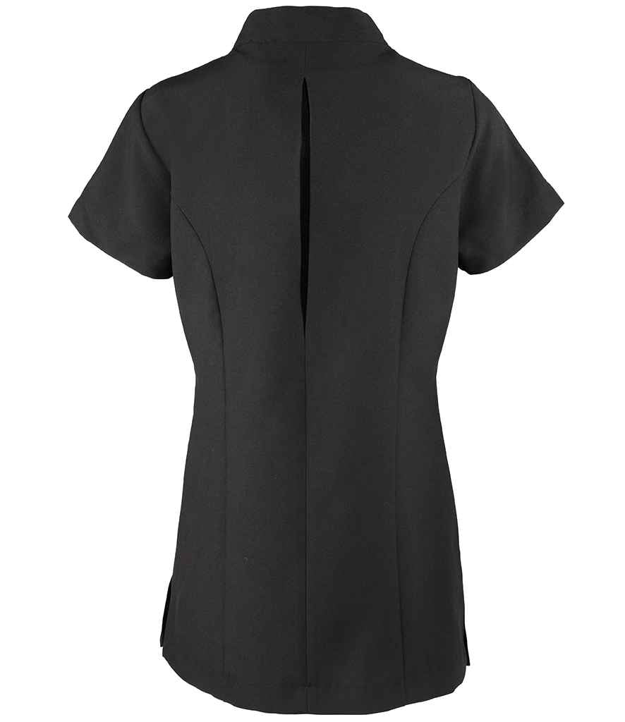 Premier Ladies Blossom Short Sleeve Tunic Black