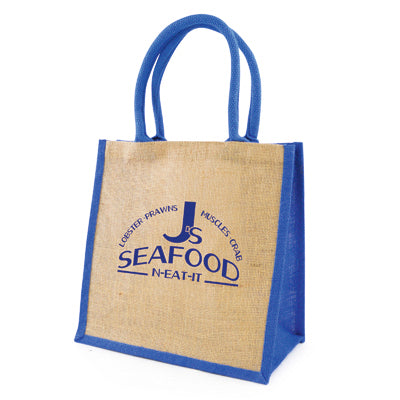 Branded Medium Jute Bag - Halton