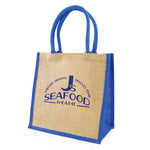 Branded Medium Jute Bag - Halton