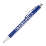 TRAVIS SOFT FEEL ball pen with chrome trim