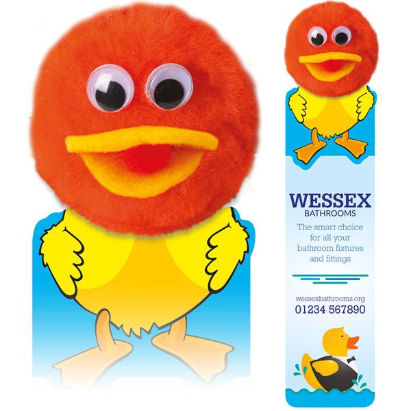 Bookmarks with a Choice of Animal Logobugs