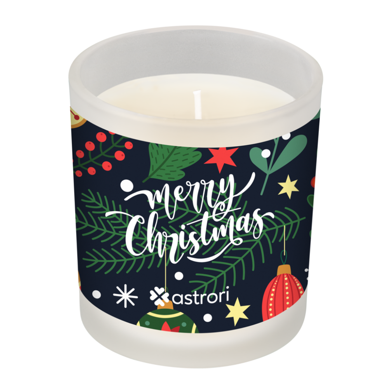 Citrus Scented Glass Candle