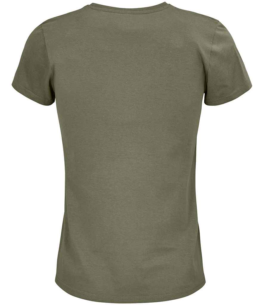 SOL'S Ladies Crusader Organic T-Shirt Khaki