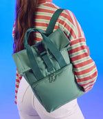 BagBase Recycled Twin Handle Roll-Top Backpack