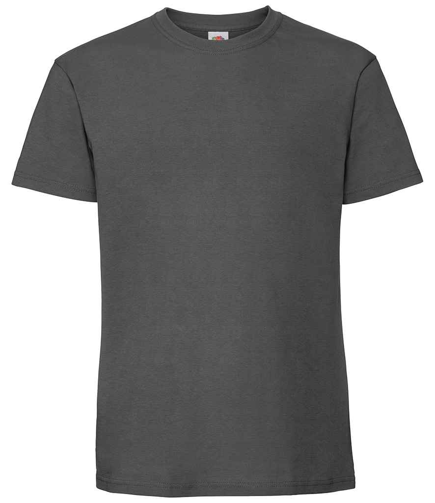 Fruit of the Loom Iconic 195 T-Shirt Light Graphite