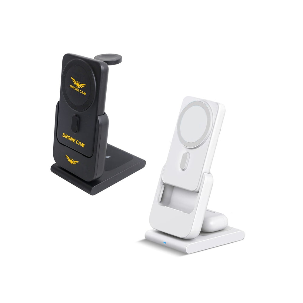 3-In-1 5000mAh Power Bank Charging Station
