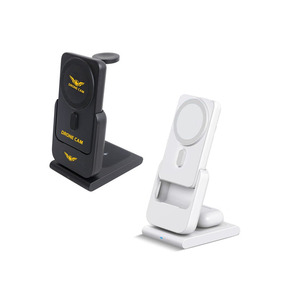 3-In-1 5000mAh Power Bank Charging Station