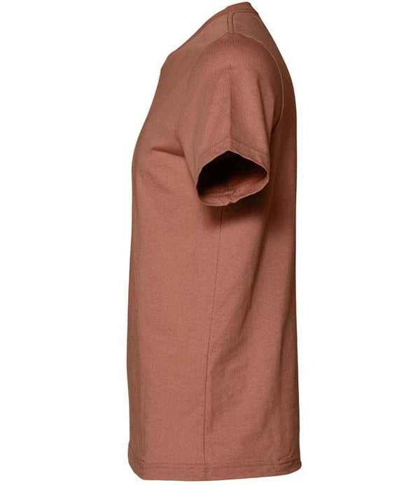 Canvas Unisex Crew Neck T-Shirt Terracotta