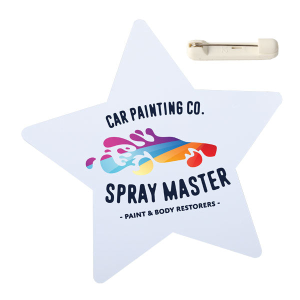 Bespoke Shaped Flexible Plastic Badges