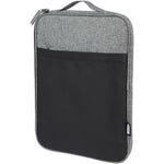 Branded Reclaim 14" GRS recycled two-tone laptop sleeve 2.5L