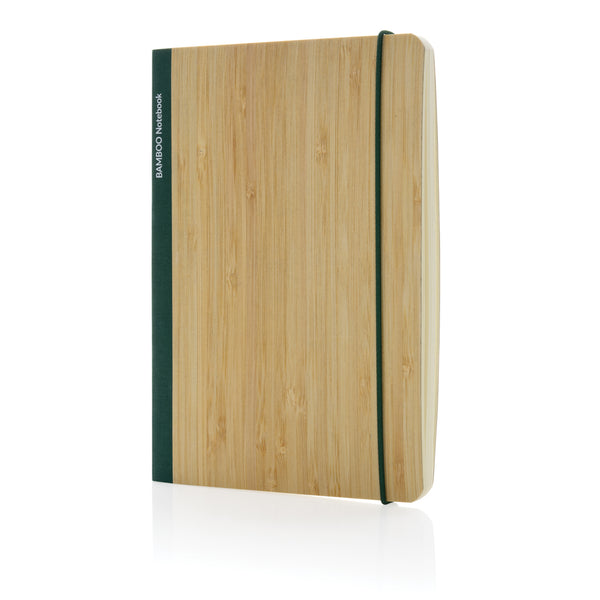 Branded Scribe bamboo A5 Notebook