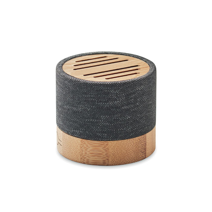 Branded Bamboo RPET wireless speaker