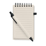 Branded A6 milk carton notebook set