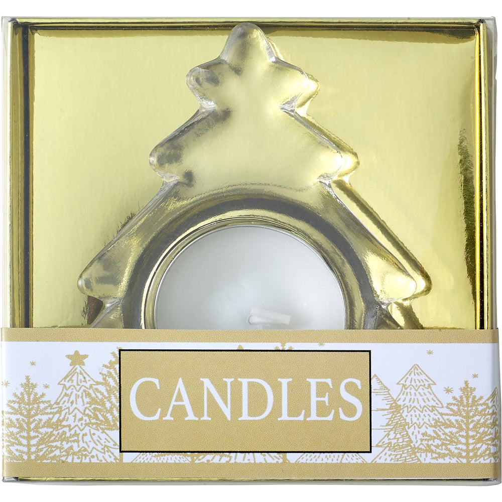 Branded Cospatrick Christmas tree candle holder