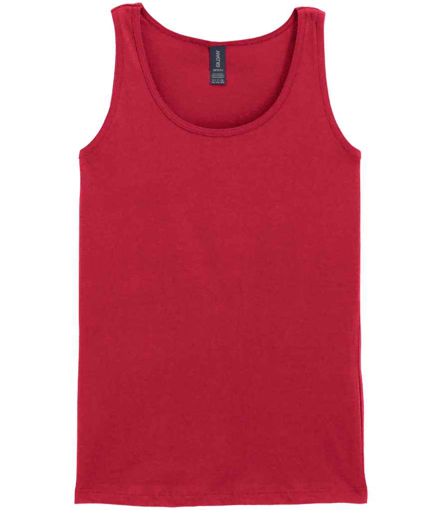 Gildan Ladies SoftStyle® Tank Top Cherry Red