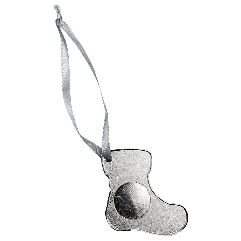 Stocking Premium Zinc Alloy Tree Decoration (UK Stock)