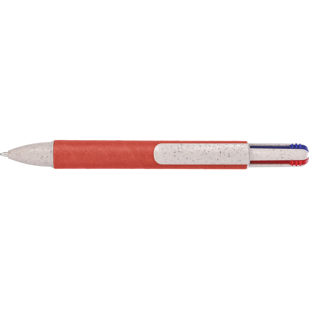 The Deborah - Recycled carton four-colour ballpen