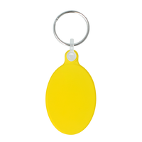 50mm Oval Keyring