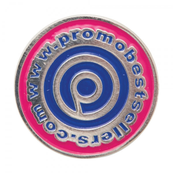 Stamped Iron Soft Enamel Badge (15mm)