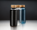 GRS RPET bottle with bamboo lid