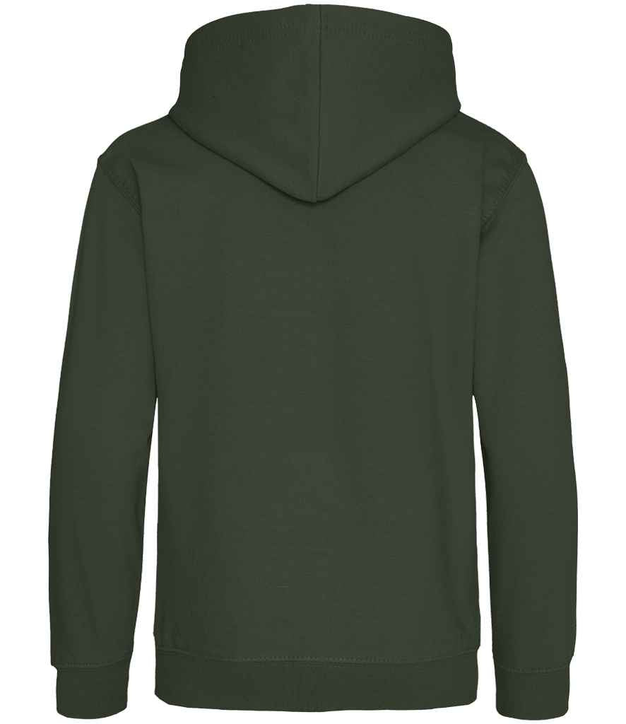 AWDis Kids Hoodie Forest Green