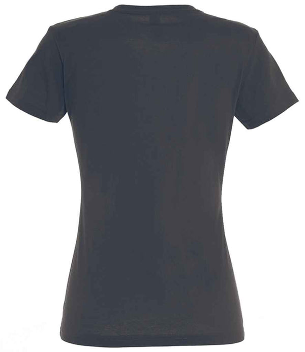 SOL'S Ladies Imperial Heavy T-Shirt Mouse Grey