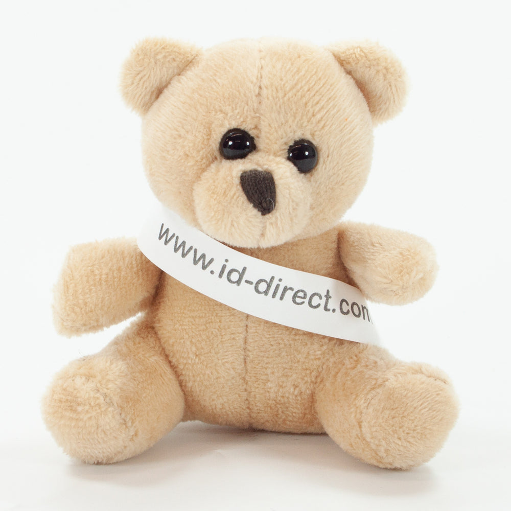 Sash Bear I 10cm Mini Beanie Bear
