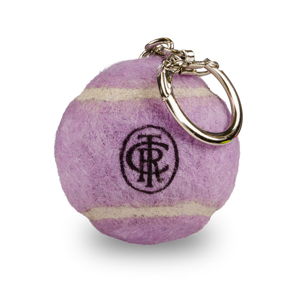 Branded Tennis Ball Keyring