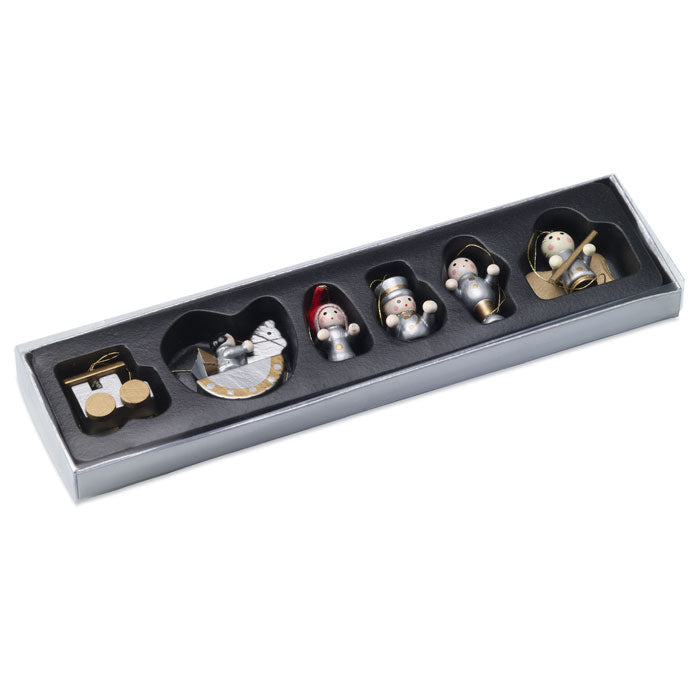 Wooden Christmas Decoration Set