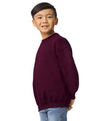 Gildan Kids Heavy Blend™ Drop Shoulder Sweatshirt Maroon