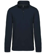 Kariban Zip Neck Sweatshirt Navy