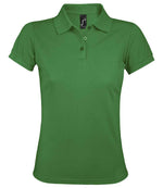SOL'S Ladies Prime Poly/Cotton Piqué Polo Shirt Kelly Green