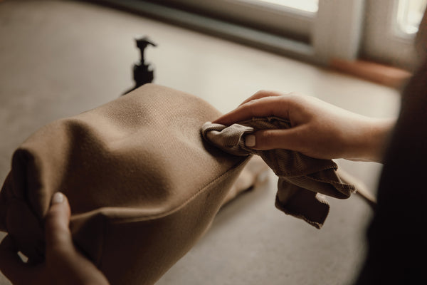 Branded VINGA Sloane toiletry bag RCS recycled polyester