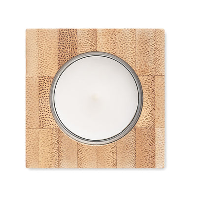 Bamboo tealight holder