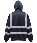 Yoko Hi-Vis Pull Over Hoodie Navy