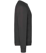 Fruit of the Loom Classic Raglan Sweatshirt Black