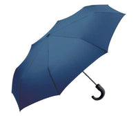 Urban Curve Automatic Mini Umbrella with Rubber Coated Crook Handle - 980mm