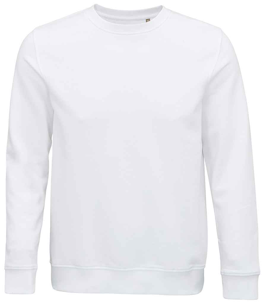 SOL'S Unisex Comet Organic Sweatshirt White
