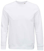 SOL'S Unisex Comet Organic Sweatshirt White
