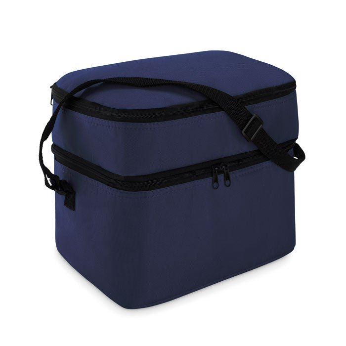 Branded Cooler bag with 2 compartments