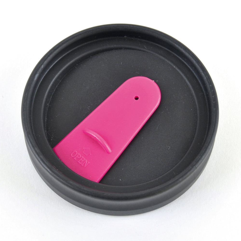 Branded Polo Plus 400 ml Plastic Solid Coloured Travel Mug