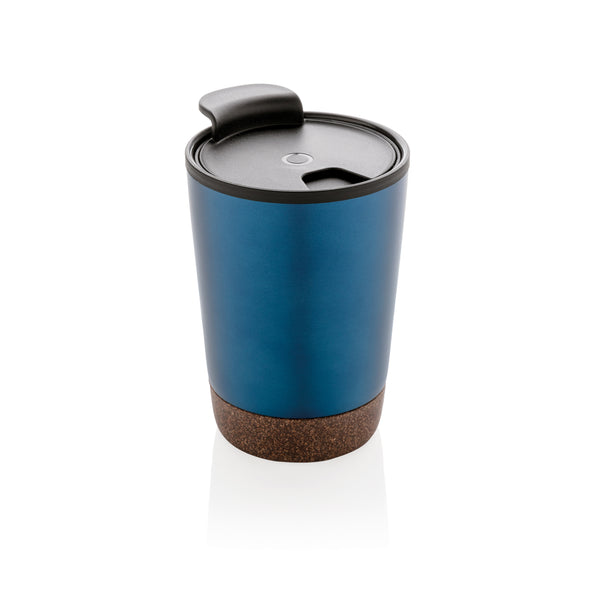 Branded GRS RPP stainless steel cork coffee tumbler