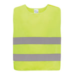 Branded GRS recycled PET high-visibility safety vest 7-12 years