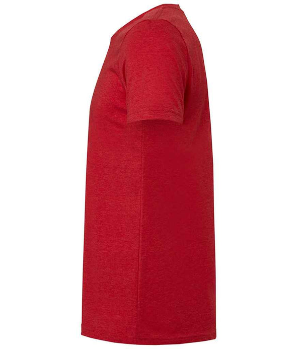 Canvas Unisex Tri-Blend T-Shirt Solid Red Tri-Blend