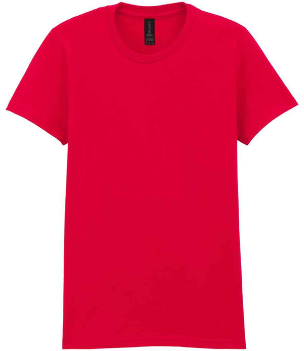 Gildan Ladies SoftStyle® Midweight T-Shirt Red