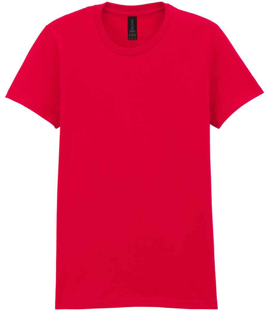 Gildan Ladies SoftStyle® Midweight T-Shirt Red