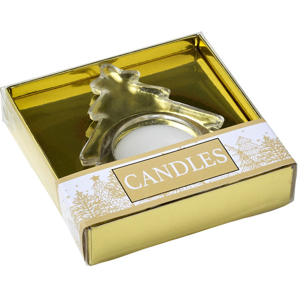 Branded Cospatrick Christmas tree candle holder