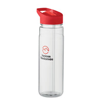 RPET bottle 650ml PP flip lid