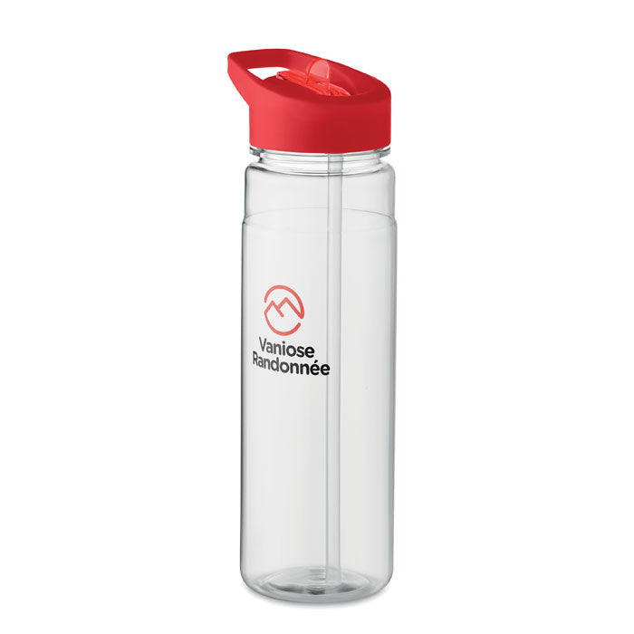 Branded RPET bottle 650ml PP flip lid